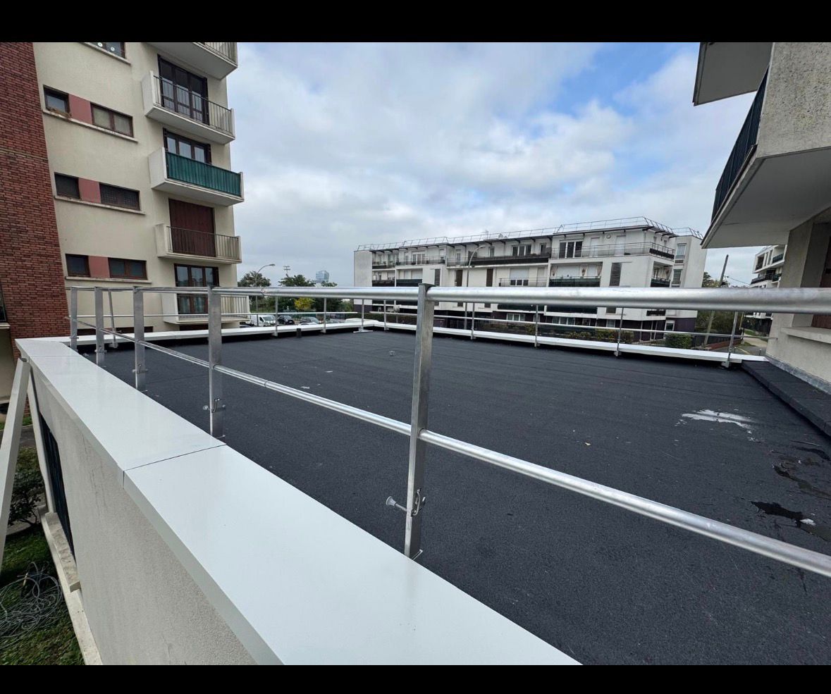 Chantier SIET - Étanchéité Ivry-sur-Seine 2025