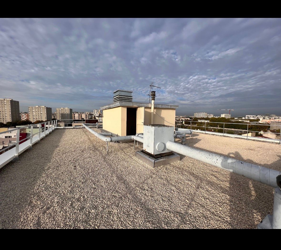 Chantier SIET - Étanchéité Ivry-sur-Seine