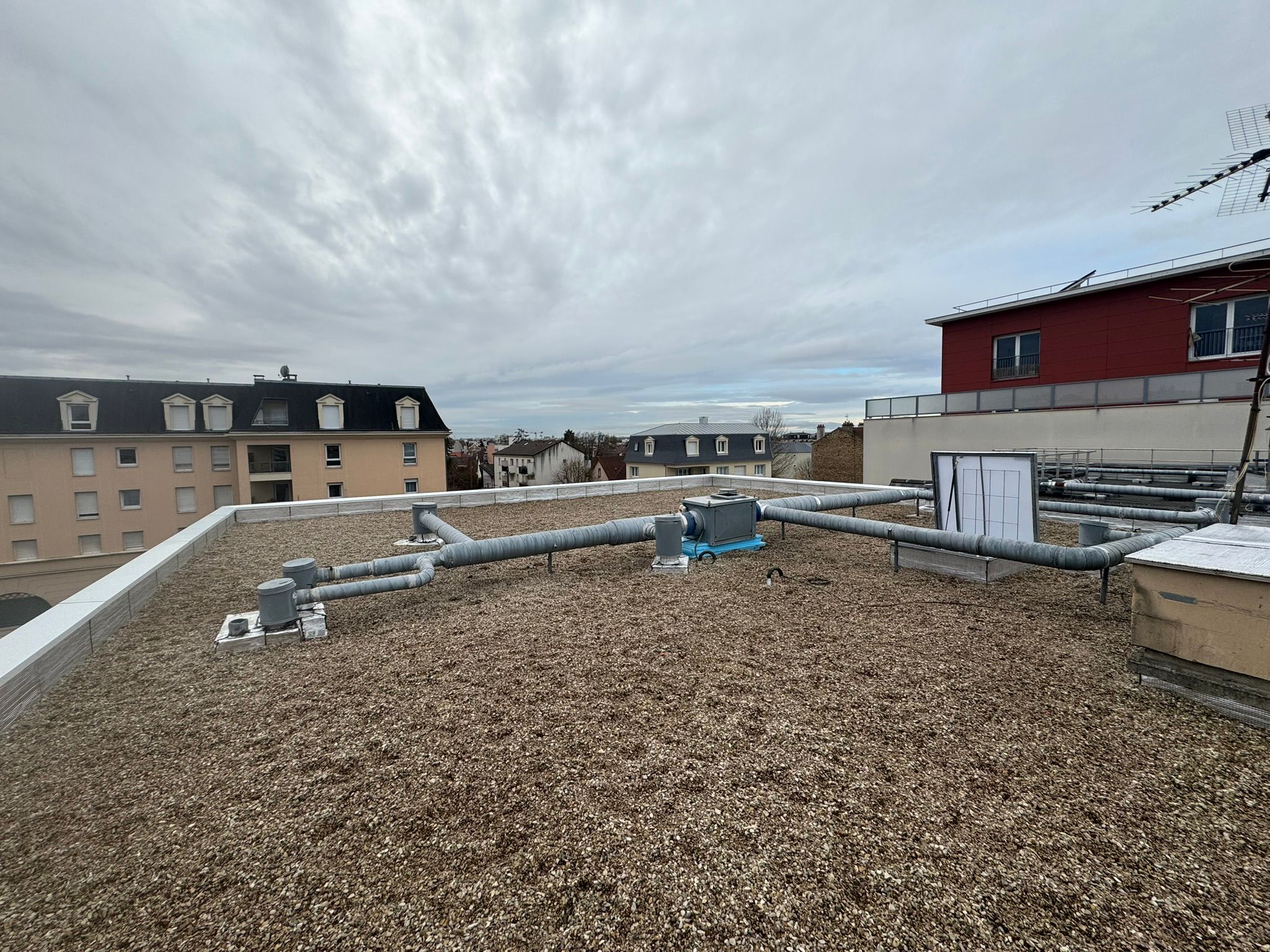 Chantier SIET - Étanchéité Livry-Gargan 260m2