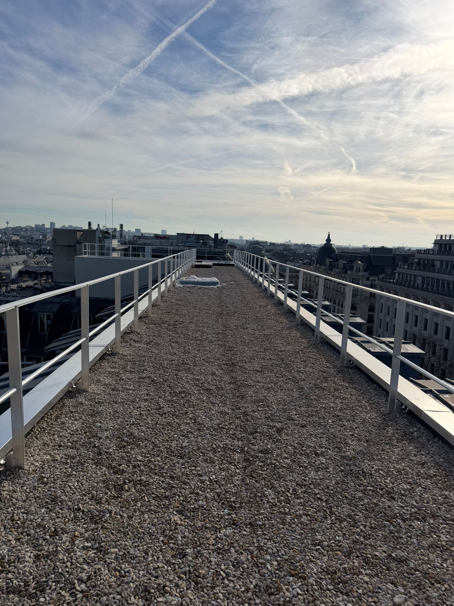 Chantier SIET - Étanchéité 14 Haussmann - 227m2